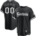 Custom Chicago White Sox City Connect Jersey - Black