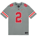 Caleb Downs Ohio State Buckeyes Jersey – Grey