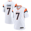 John Elway Denver Broncos Away Jersey - White