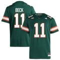 Carson Beck Miami Hurricanes Jersey - Green