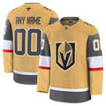 Custom Vegas Golden Knights Home Premium Jersey - Gold