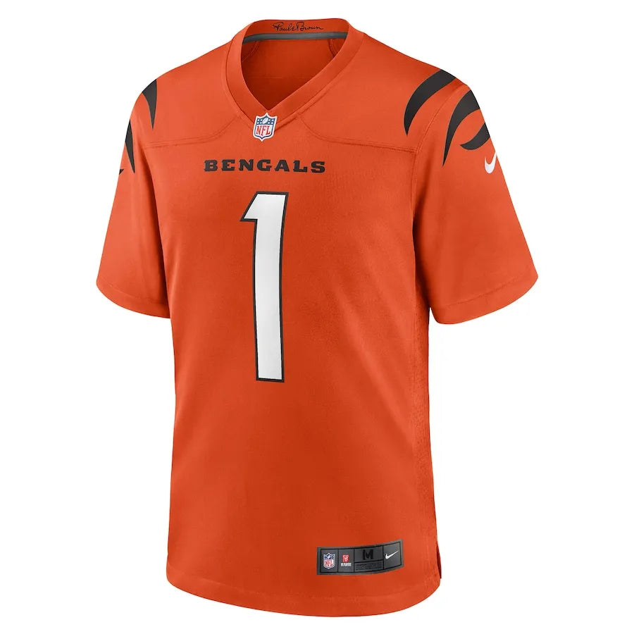 Ja'Marr Chase Cincinnati Bengals Jersey - Orange